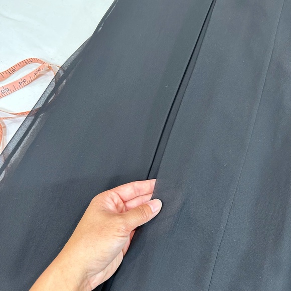 BCBGENERATION SHEER A-LINE DRESS - Picture 8 of 9